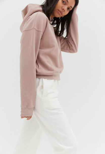 Stylish Powder Pink Hoodie